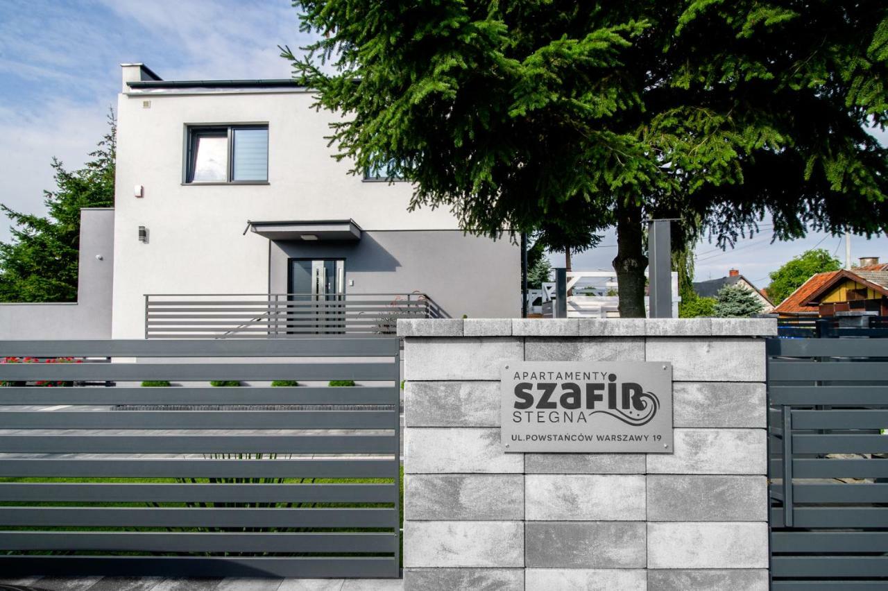 Apartamenty Szafir Stegna Стегна Экстерьер фото